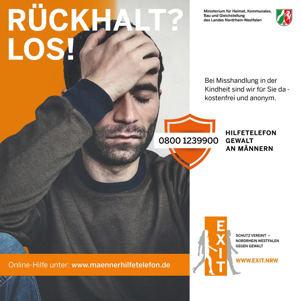 Social Media Motiv "Rückhalt? Los!"