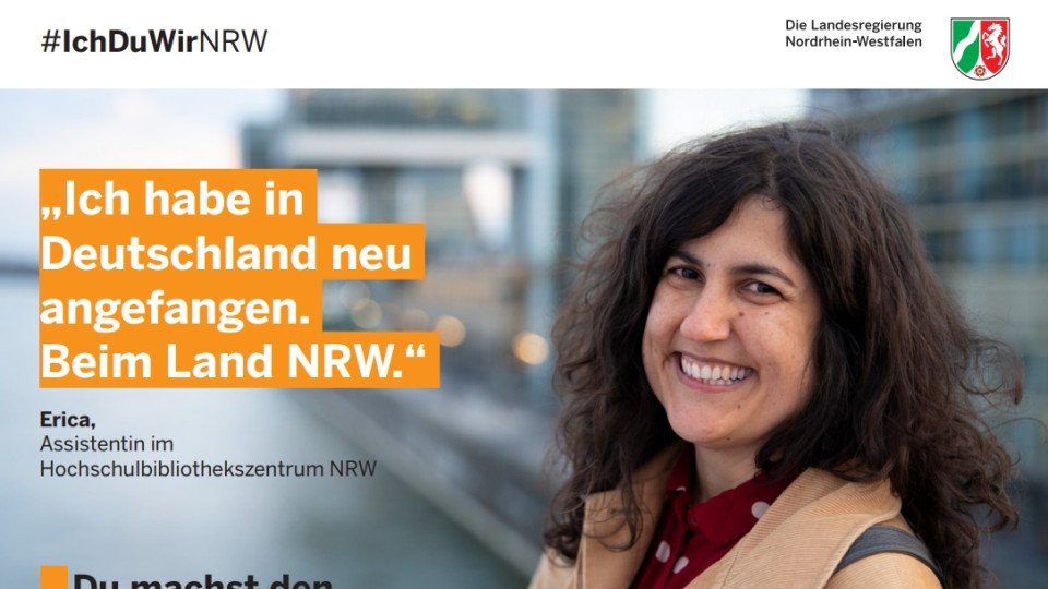 Vorbild aus der Kampagne Du machst den Unterschied Frau/ Name Erica