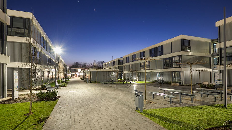 ZUE des Landes NRW in Neuss
