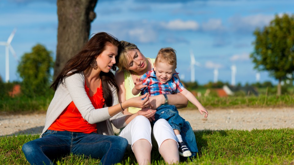 Regenbogenfamilien – Themenbild
