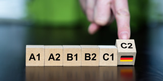 Bausteine mit markierung Sparchföderungs verschiedene Lernen Level 