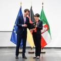 Ernennung Ministerin Paul mit MP Wüst 1
